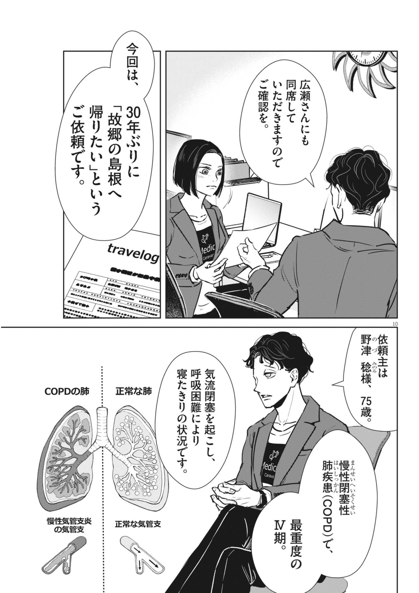 ディグニティ －旅行医の処方箋－ 2話 - Page 10