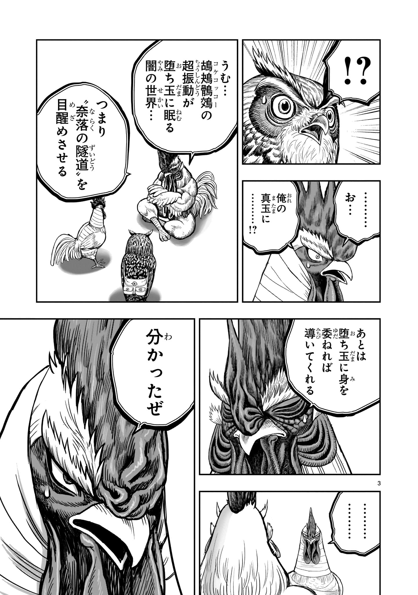 ニワトリ・ファイター 49話 - Page 3