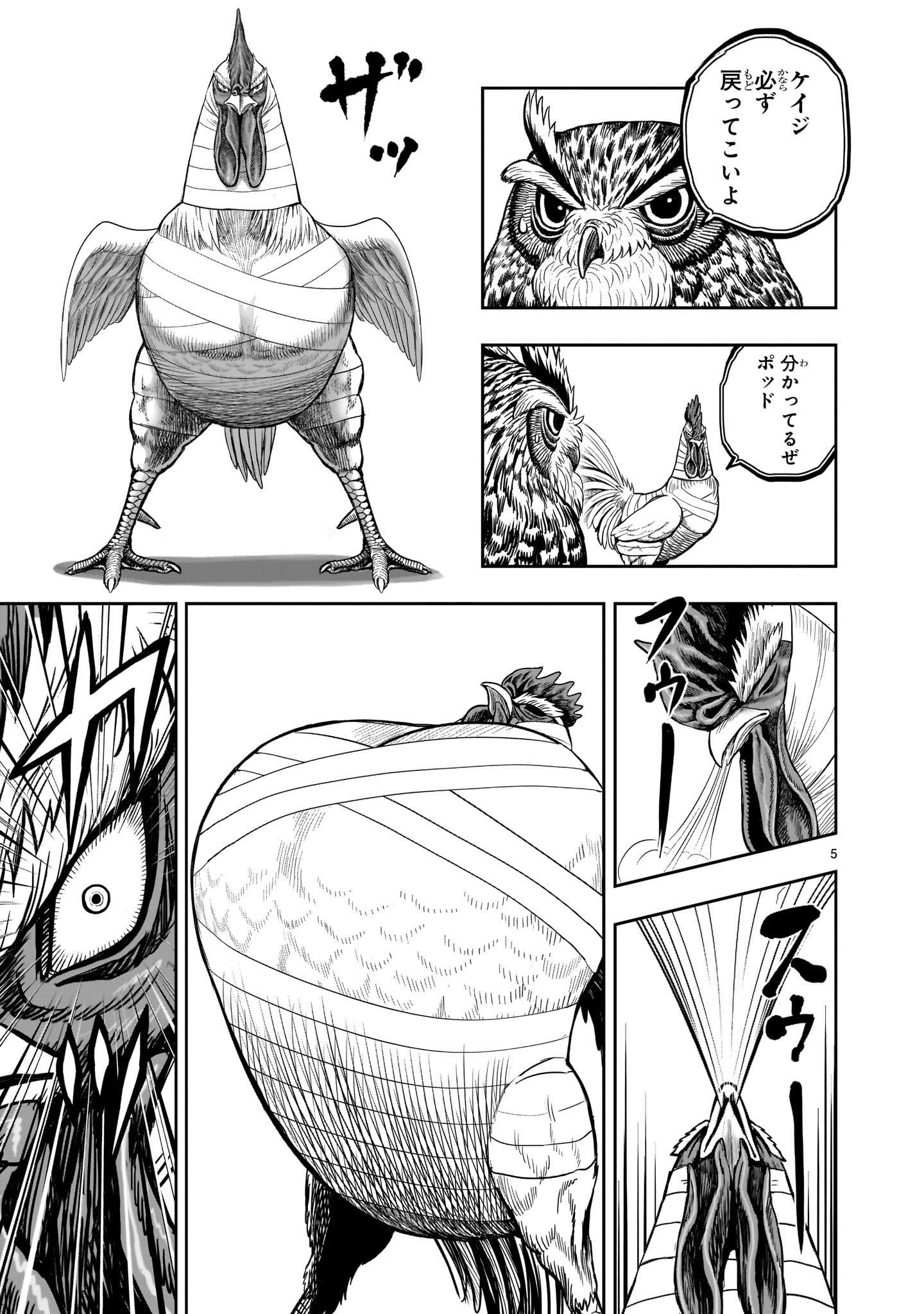 ニワトリ・ファイター 49話 - Page 5