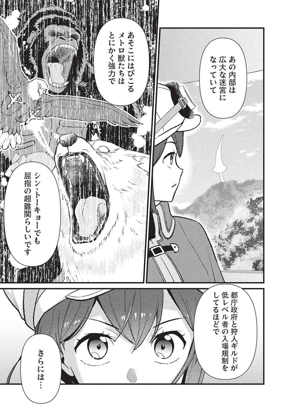 迷宮メトロ ～目覚めたら最強職だったのでシマリスを連れて新世界を歩く～ 44話 - Page 7