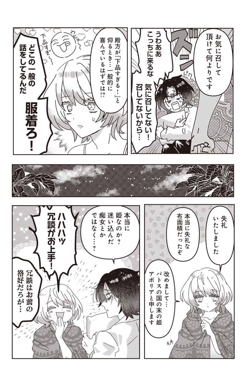 政略結婚で嫁いできた姫君がやる気あり過ぎて引く 1話 - Page 6