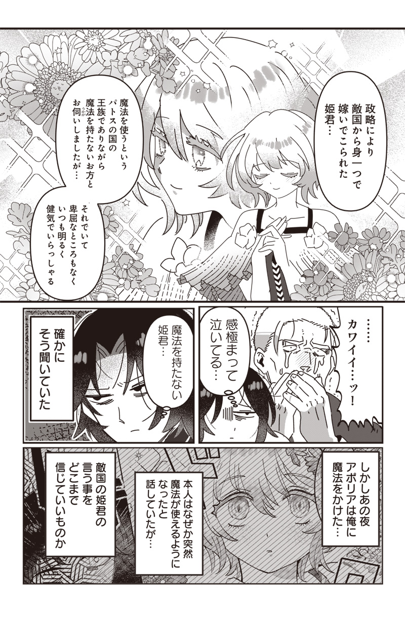 政略結婚で嫁いできた姫君がやる気あり過ぎて引く 2話 - Page 2