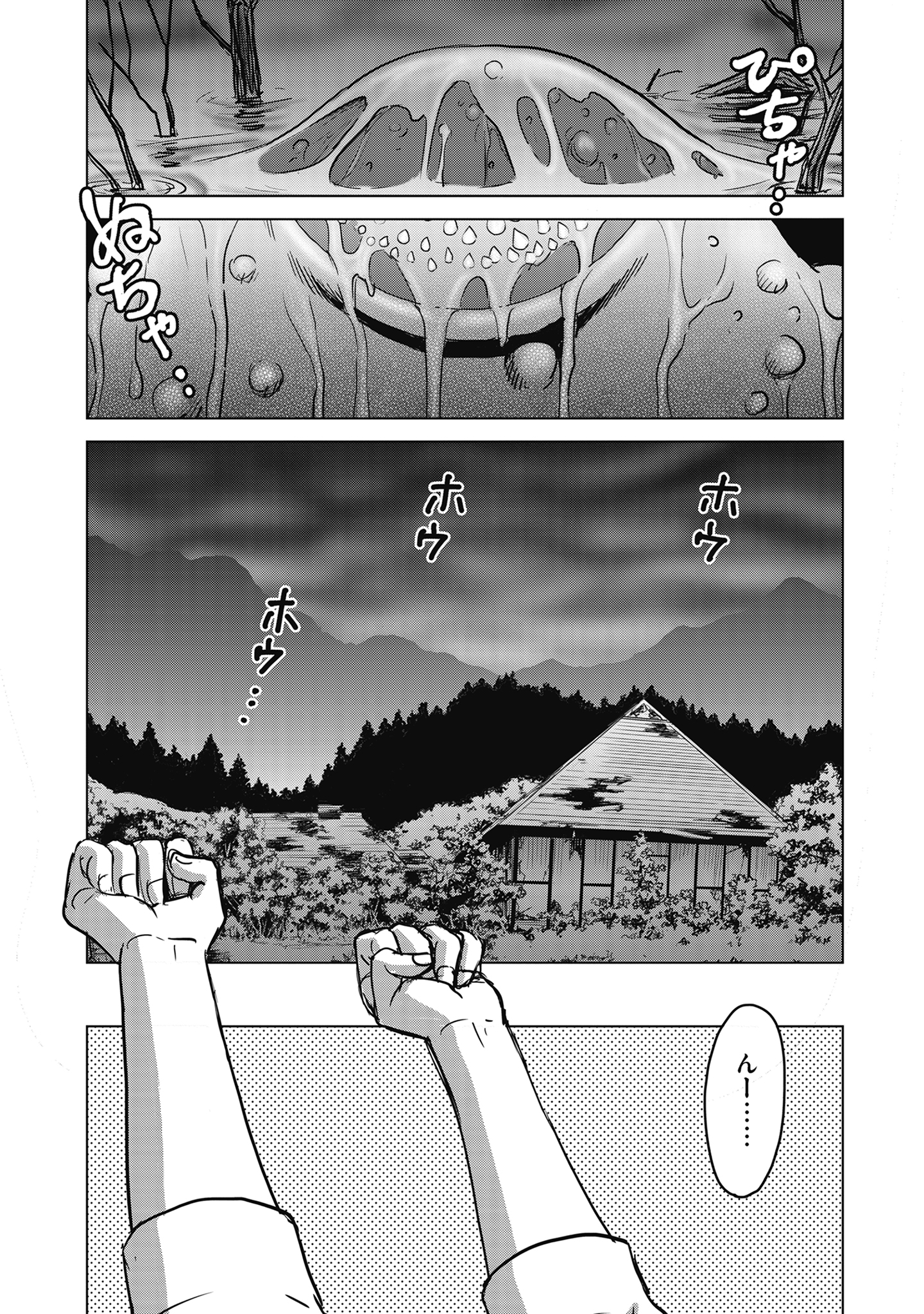 肉怪の生じる村にて 1話 - Page 28